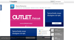 Desktop Screenshot of daciakatowice.pl
